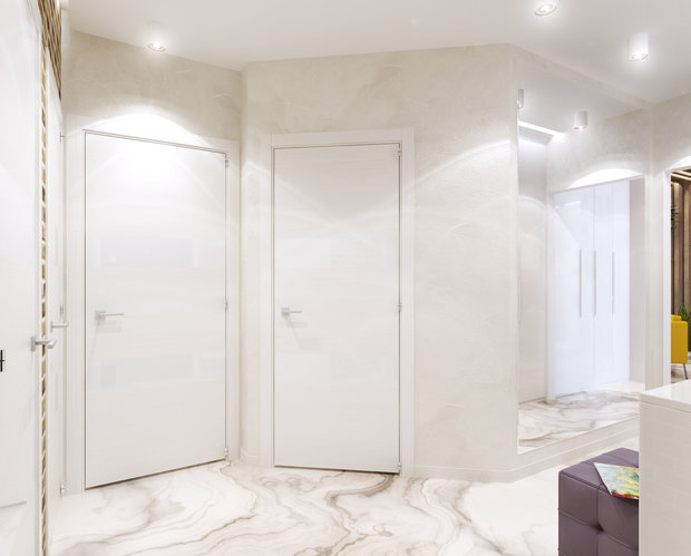 Фото из портфолио Улица Беляева, 56 м2 – фотографии дизайна интерьеров на INMYROOM