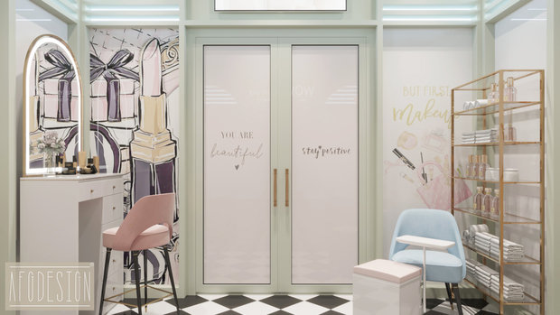 Фото из портфолио Wow Beauty Bar – фотографии дизайна интерьеров на INMYROOM