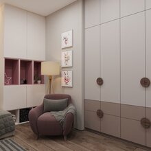 Фото из портфолио Детская комната для девочки – фотографии дизайна интерьеров на INMYROOM
