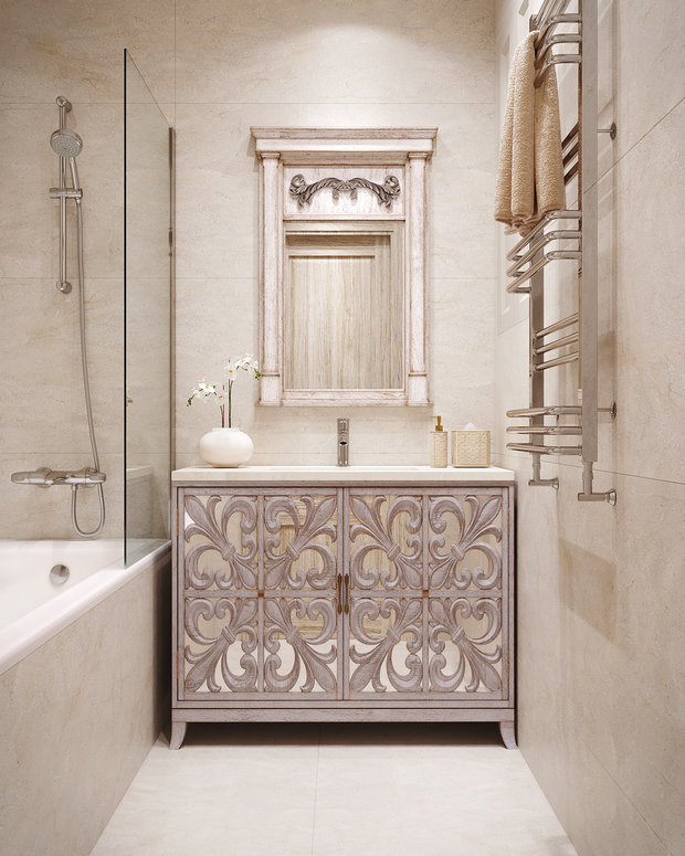 Фото из портфолио "Маленькая Италия "  квартира г.Москва  – фотографии дизайна интерьеров на INMYROOM