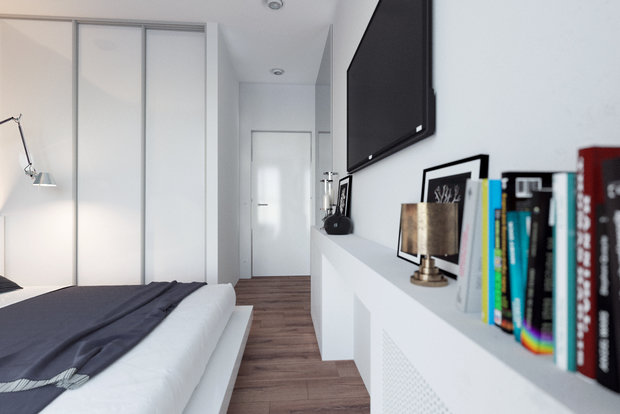 Фотография: Спальня в стиле Минимализм – фото на InMyRoom.ru