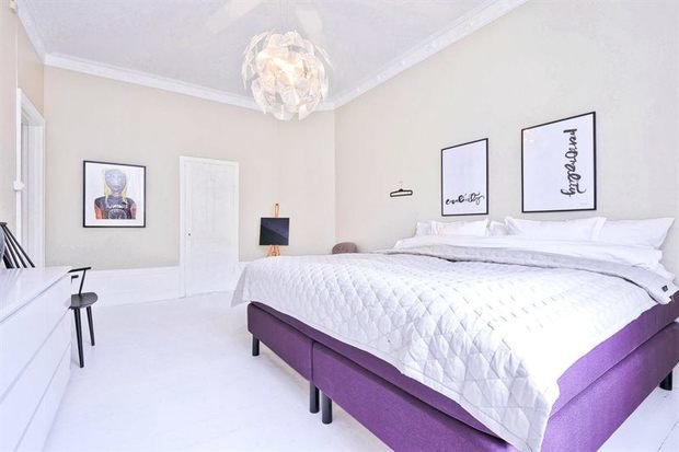 Фото из портфолио Фиолетовая кровать- Очень экстравагантно)))) – фотографии дизайна интерьеров на INMYROOM