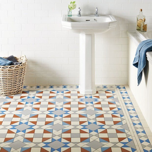Фото из портфолио Напольная плитка Victorian Floor Tiles – фотографии дизайна интерьеров на INMYROOM