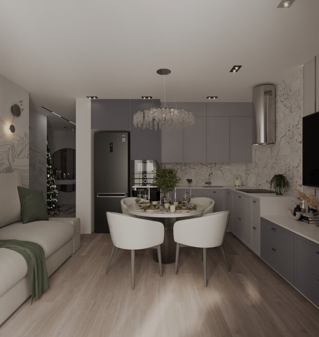 Фото из портфолио Кухня-столовая  – фотографии дизайна интерьеров на INMYROOM