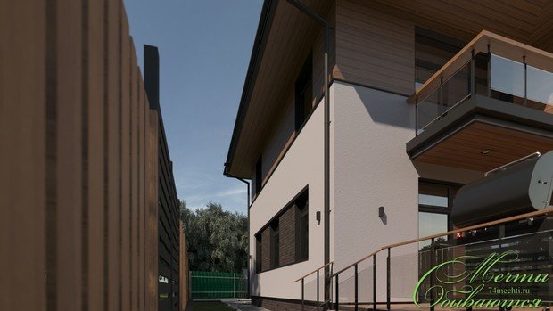 Фото из портфолио Проект фасадов индивидуального жилого дома – фотографии дизайна интерьеров на INMYROOM