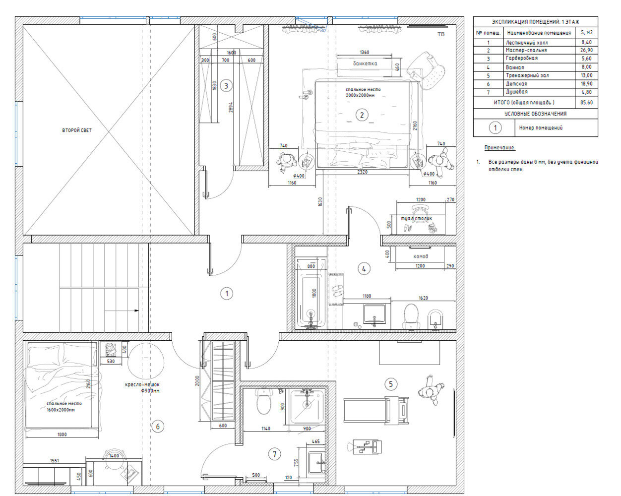 Фотография: Планировки в стиле , Современный, Дом, Проект дня, Дом и дача, Московская область, 4 и больше, Более 90 метров, Ирина Заверталюк – фото на INMYROOM Фотография: Планировки в стиле , Современный, Дом, Проект дня, Дом и дача, Московская область, 4 и больше, Более 90 метров, Ирина Заверталюк – фото на INMYROOM