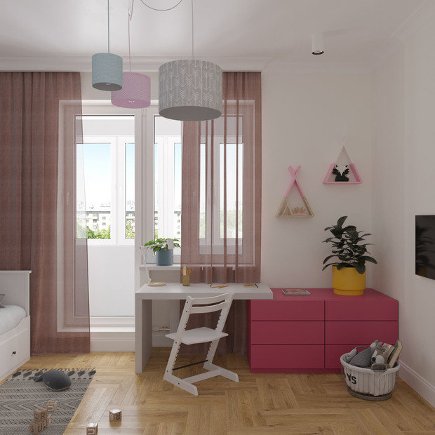 Фото из портфолио KRUPSKAYA FLAT – фотографии дизайна интерьеров на INMYROOM