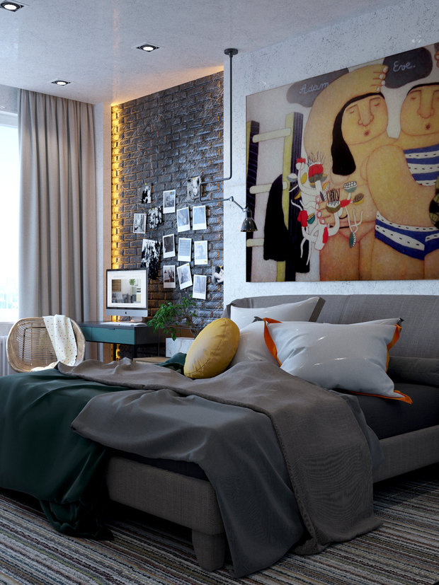 Фото из портфолио Не loft – фотографии дизайна интерьеров на INMYROOM