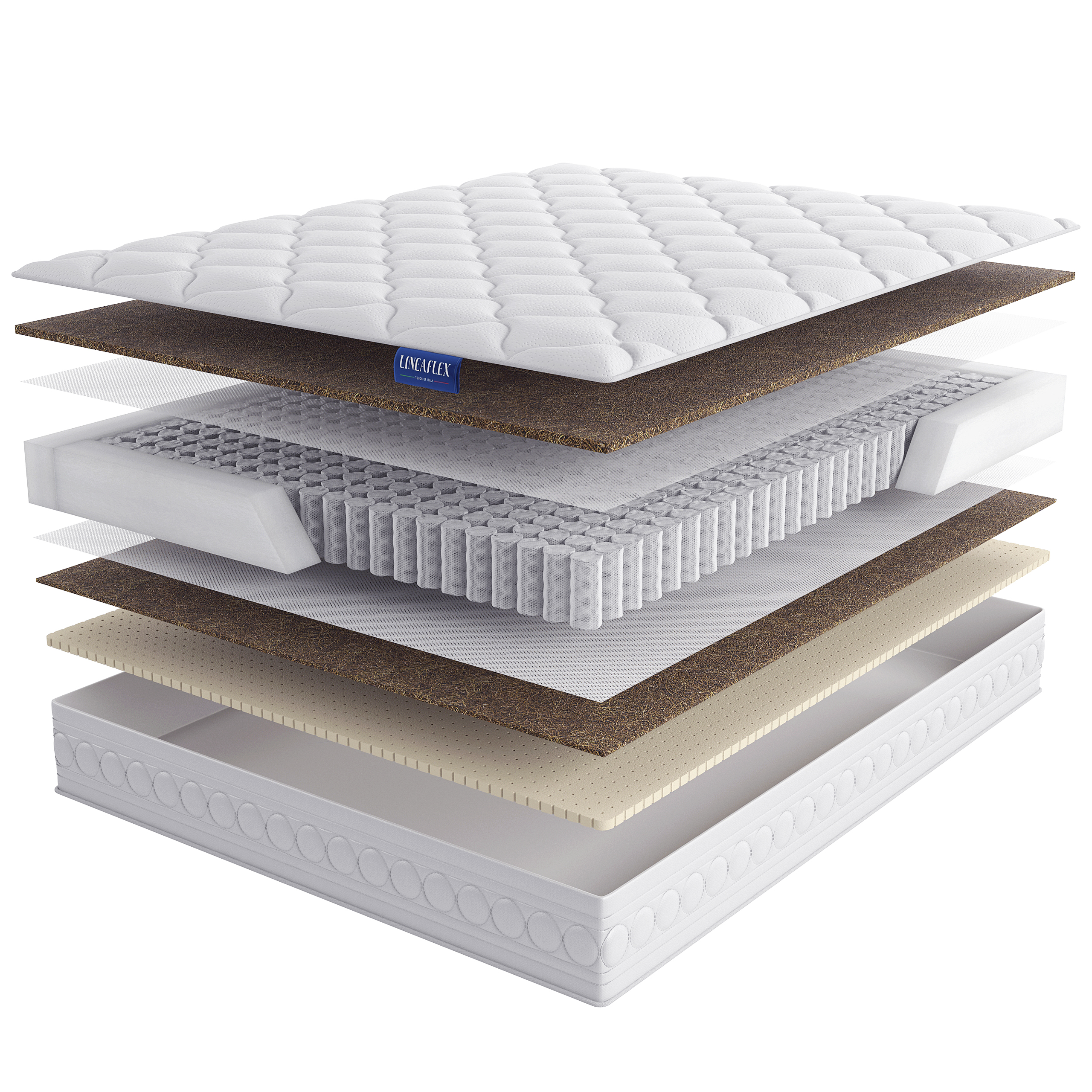 Матрас Prato 90x200 белого цвета