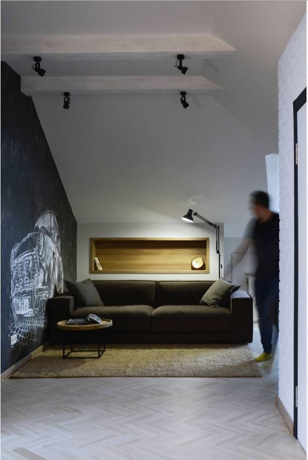 Фото из портфолио Мансарда Казань (реализация) – фотографии дизайна интерьеров на INMYROOM