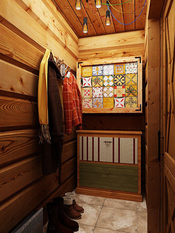 Фото из портфолио Баня в стиле  шале – фотографии дизайна интерьеров на INMYROOM