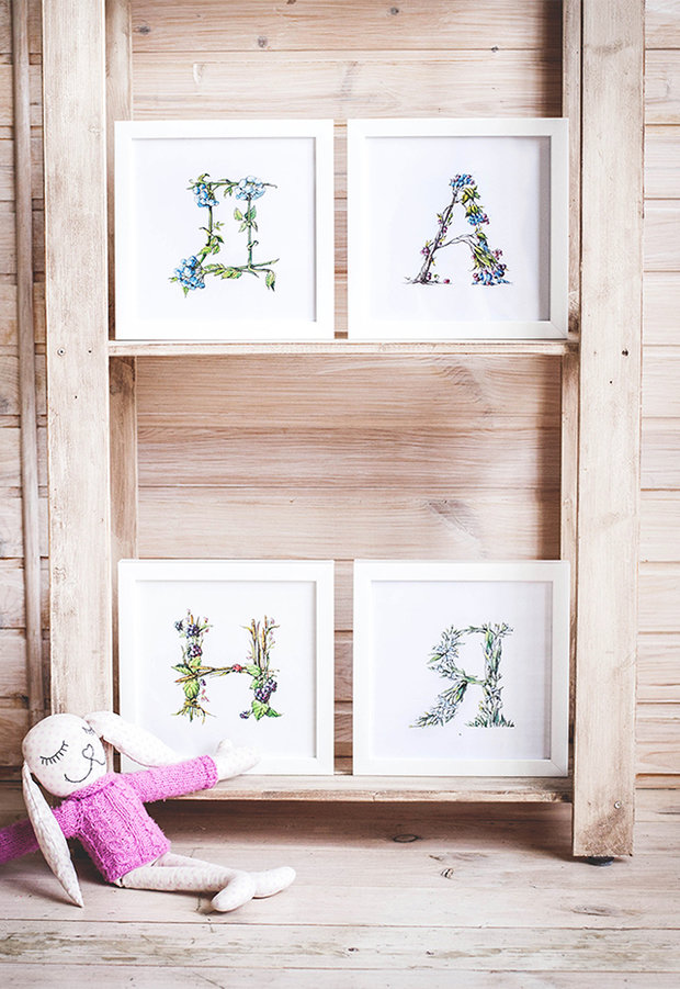 Фото из портфолио Magic  letters.Large – фотографии дизайна интерьеров на INMYROOM