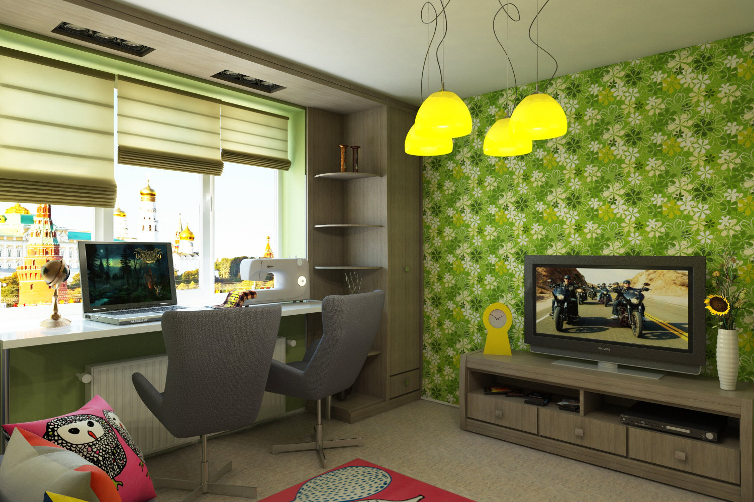 Фотография: в стиле , Гостиная, Проект недели, Новая Москва, Светлана Черепкова – фото на INMYROOM