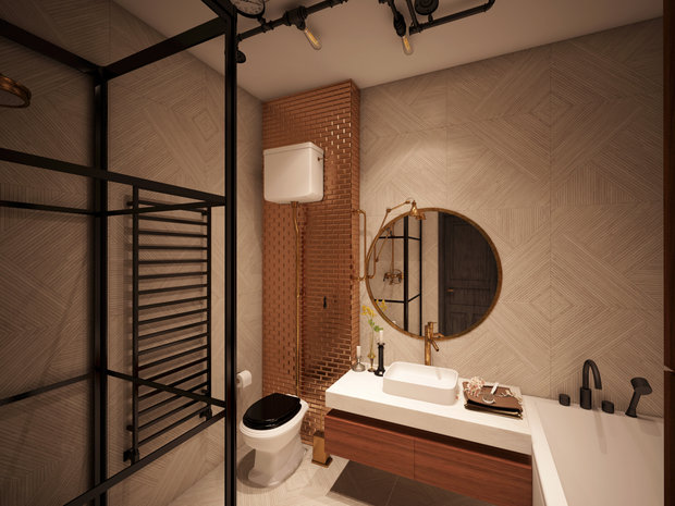 Фото из портфолио Санузел – фотографии дизайна интерьеров на INMYROOM