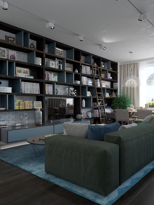 Фото из портфолио Не loft – фотографии дизайна интерьеров на INMYROOM