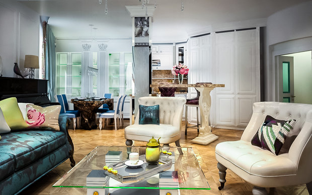 Фото из портфолио Квартира в Парадном квартале. – фотографии дизайна интерьеров на INMYROOM