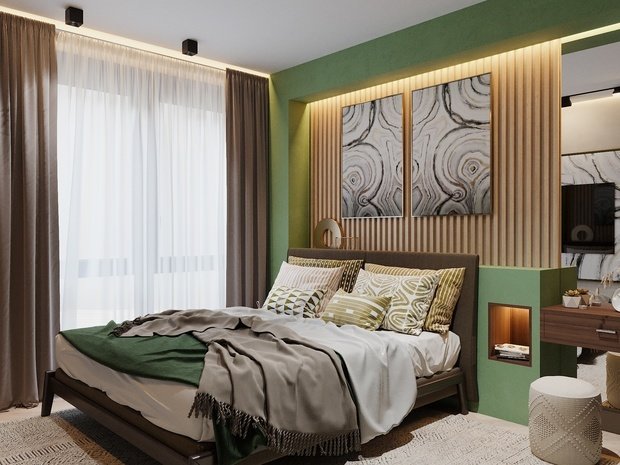 Фото из портфолио Квартира 120 м.кв для семьи с тремя детьми – фотографии дизайна интерьеров на INMYROOM