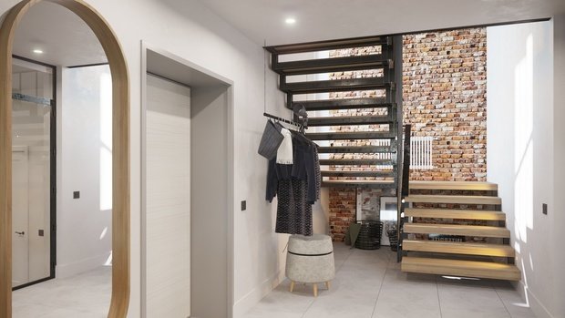 Фото из портфолио таунхаус "Smart Loft" – фотографии дизайна интерьеров на INMYROOM