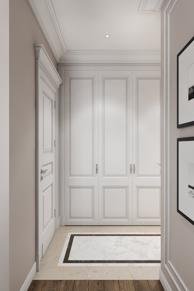 Фото из портфолио Нежная классика – фотографии дизайна интерьеров на INMYROOM