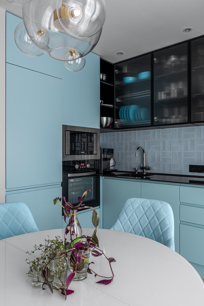 Фотография: Кухня и столовая в стиле Современный, Квартира, Проект недели, Пенза, 3 комнаты, 60-90 метров, Татьяна Королькова – фото на INMYROOM