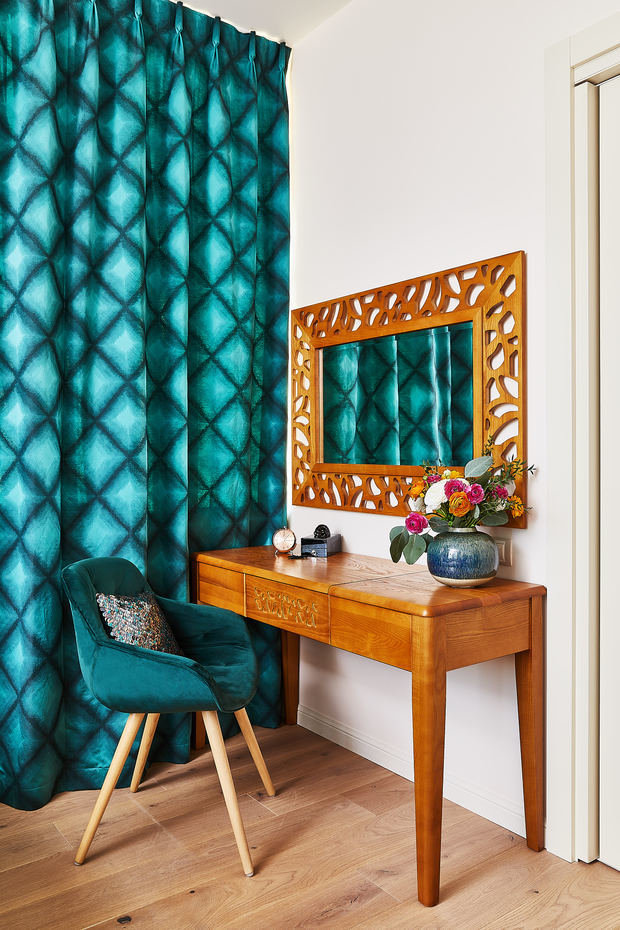 Фотография: Спальня в стиле Восточный, Эклектика, Квартира, Проект недели, Москва, 4 и больше, Более 90 метров, Бюро IVA – фото на INMYROOM