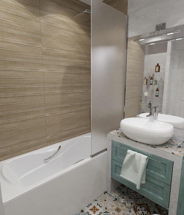 Фото из портфолио Проект "Сержанта Мишина" – фотографии дизайна интерьеров на INMYROOM