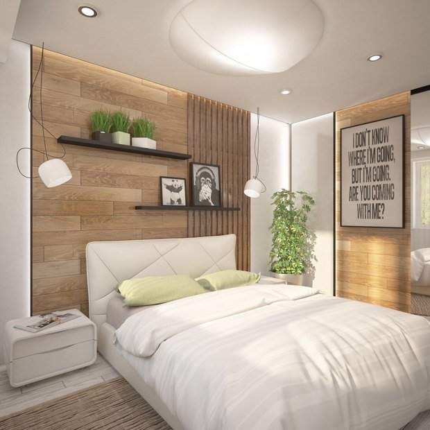 Фото из портфолио Не большая двушка для молодой пары – фотографии дизайна интерьеров на INMYROOM