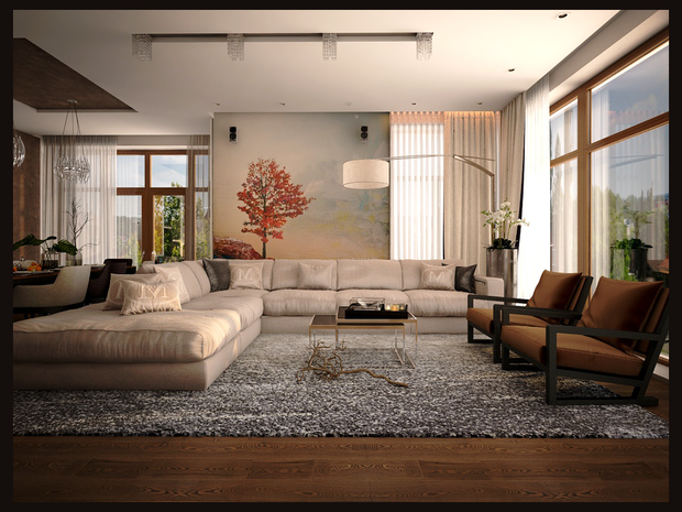 Фото из портфолио Дом в КП Пестово – фотографии дизайна интерьеров на InMyRoom.ru