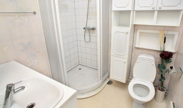 Фотография: Ванная в стиле Скандинавский, Современный, Интерьер комнат, Перепланировка – фото на INMYROOM