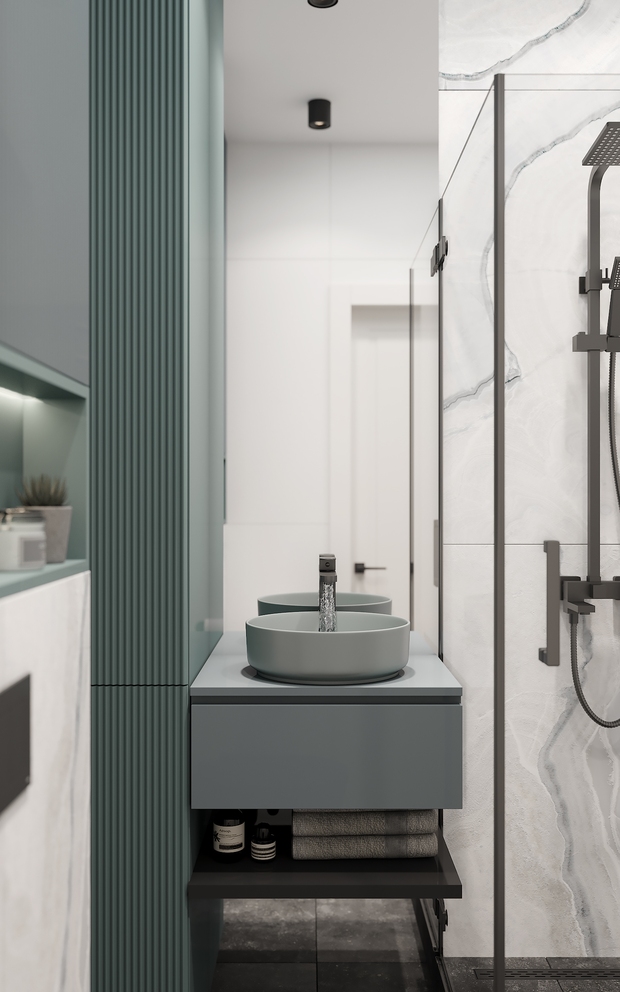 Фото из портфолио С/у в современном стиле – фотографии дизайна интерьеров на INMYROOM