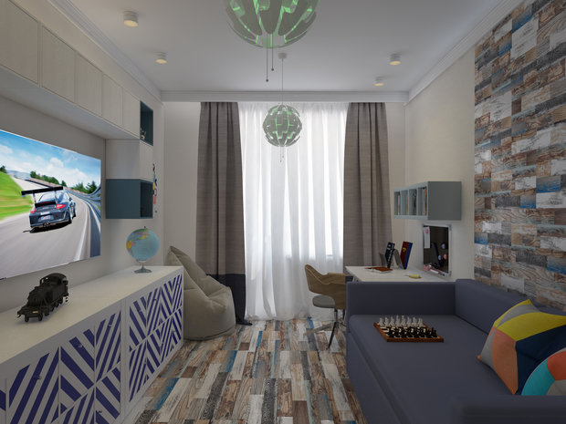 Фото из портфолио Детские  – фотографии дизайна интерьеров на INMYROOM