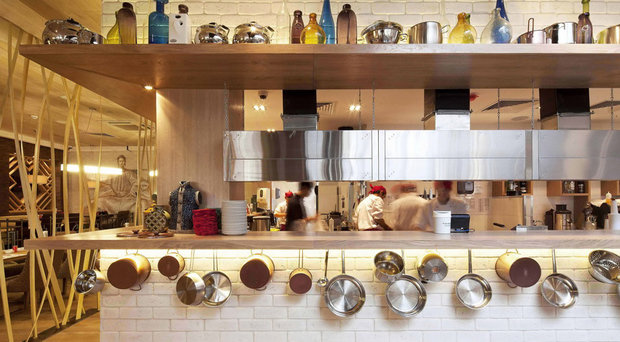 Фото из портфолио Ресторан МЕНЗА 220 мест – фотографии дизайна интерьеров на INMYROOM