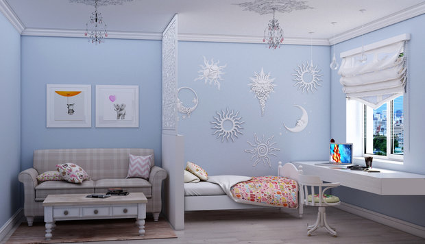 Фото из портфолио Мосфильмовская классика – фотографии дизайна интерьеров на INMYROOM