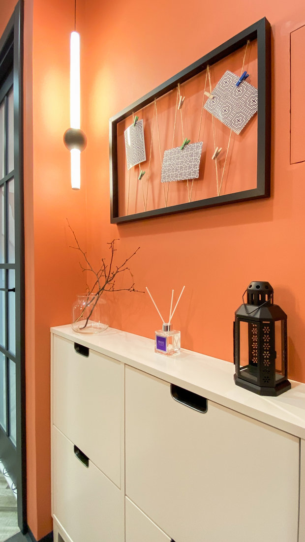 Фотография: Прихожая в стиле Современный, Малогабаритная квартира, Квартира, Проект недели, Москва, до 40 метров, Ева Романова – фото на INMYROOM