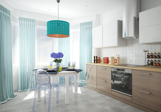 Фотография: Кухня и столовая в стиле Скандинавский – фото на INMYROOM