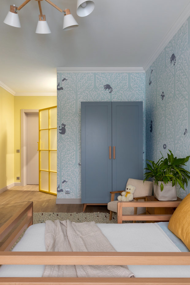 Фотография: Детская в стиле Современный, Квартира, Проект недели, Москва, 3 комнаты, 60-90 метров, Анна Никитина – фото на INMYROOM