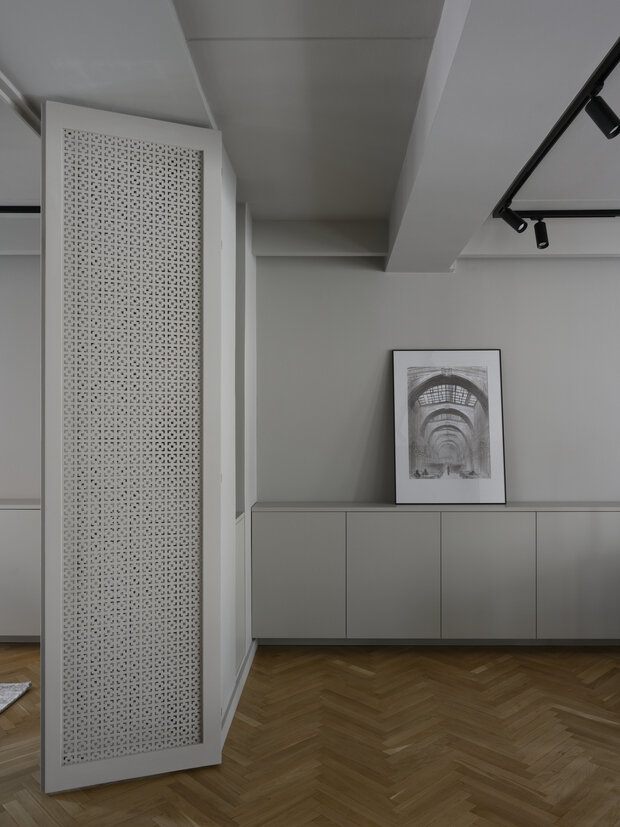 Фотография: Гостиная в стиле Современный, Квартира, Проект дня, Москва, 4 и больше, Более 90 метров, современный с элементами модерна, Игорь Голубев – фото на INMYROOM