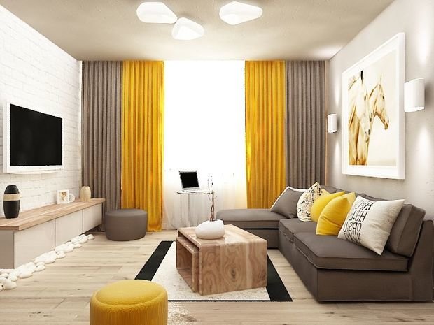 Фото из портфолио Натуральные мотивы – фотографии дизайна интерьеров на INMYROOM