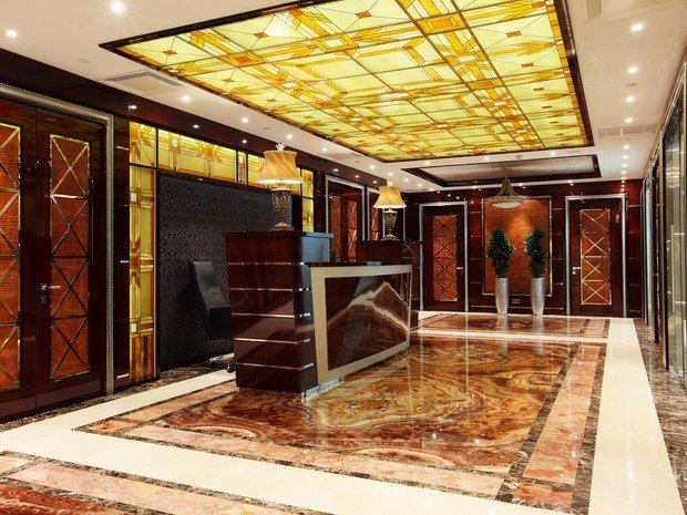 Фото из портфолио Офис в Москва-Сити – фотографии дизайна интерьеров на INMYROOM