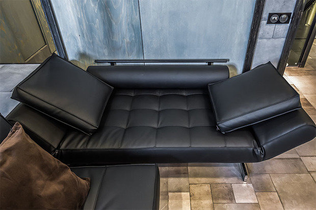 Фотография: Мебель и свет в стиле Современный, Хай-тек, Интерьер комнат, Переделка, Индустриальный – фото на INMYROOM