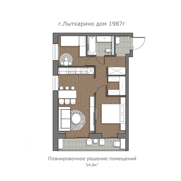 План-схема интерьера