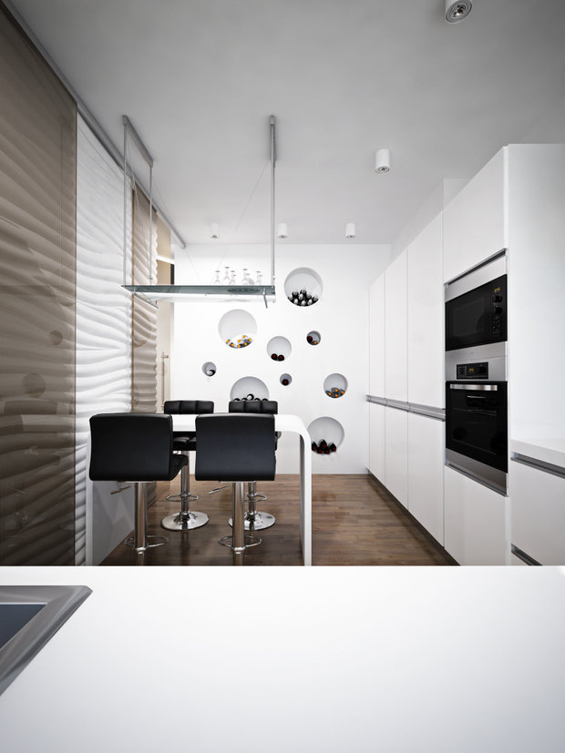 Фото из портфолио Черное и белое  – фотографии дизайна интерьеров на INMYROOM