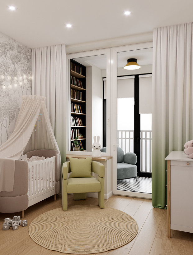 Фото из портфолио Квартира в Москве (жк филиград) – фотографии дизайна интерьеров на INMYROOM