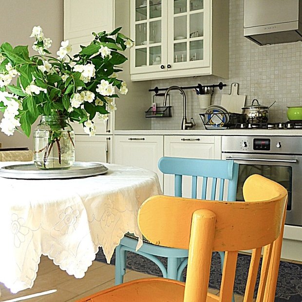 Фото из портфолио Дача в Тарусе – фотографии дизайна интерьеров на INMYROOM