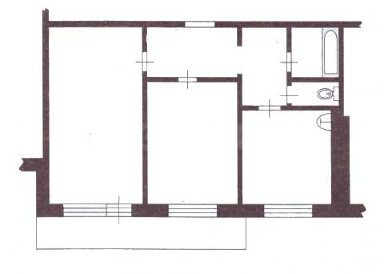Фотография: Планировки в стиле , Лофт, Скандинавский, Эклектика, Квартира, Проект недели, Екатеринбург, Анна Веретенникова, Кирпичный дом, 2 комнаты, 40-60 метров – фото на INMYROOM