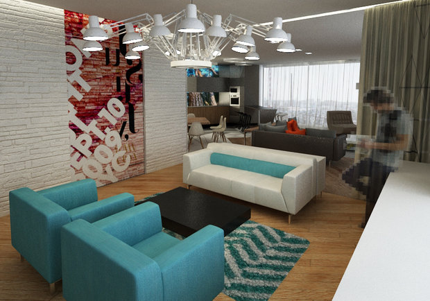 Фото из портфолио Квартира фотостудия – фотографии дизайна интерьеров на INMYROOM