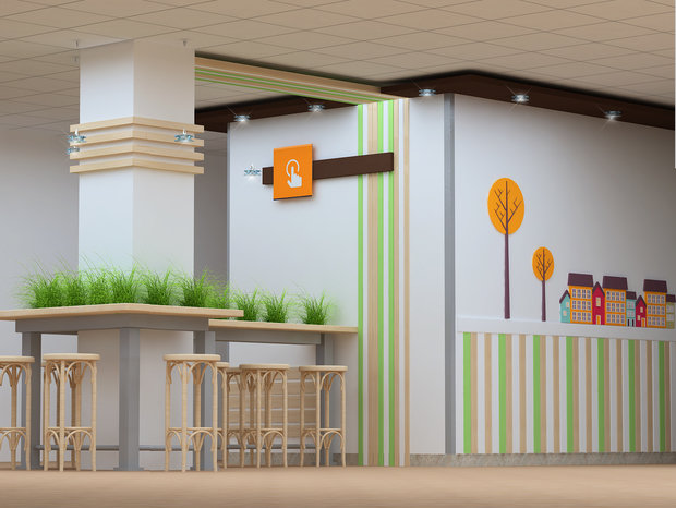 Фото из портфолио Городское кафе в подмосковье – фотографии дизайна интерьеров на INMYROOM
