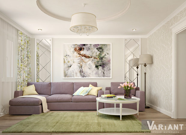 Фото из портфолио Дизайн интерьера квартиры по ул.Антонова 21 (г.Пенза) – фотографии дизайна интерьеров на INMYROOM