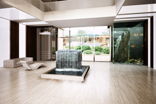 Фото из портфолио Концепт холла в современном доме. – фотографии дизайна интерьеров на INMYROOM