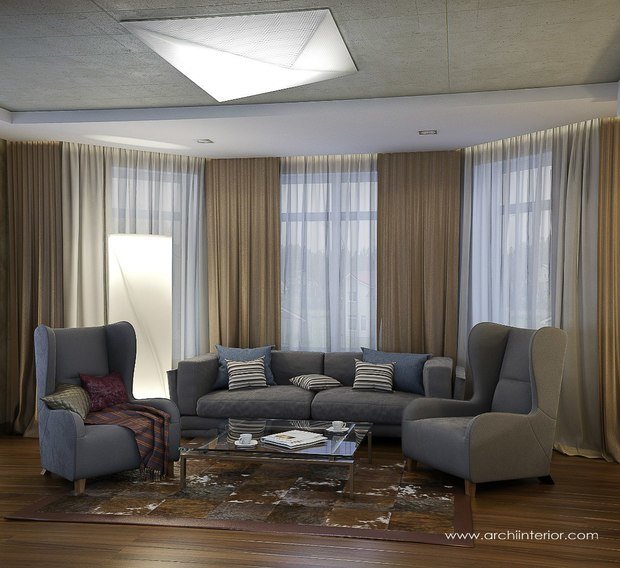Фото из портфолио Коттедж в Киссолово – фотографии дизайна интерьеров на INMYROOM